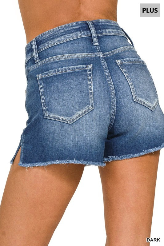 All-American Denim Plus Shorts