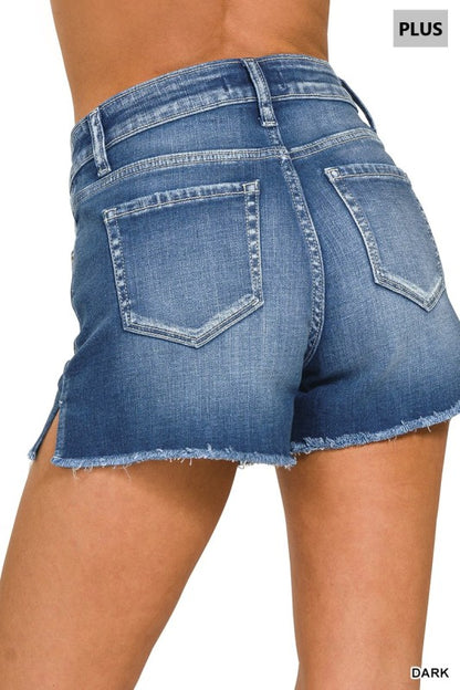 All-American Denim Plus Shorts