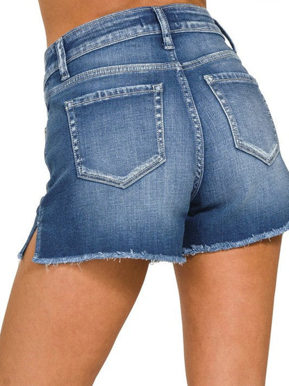 All-American Denim Plus Shorts