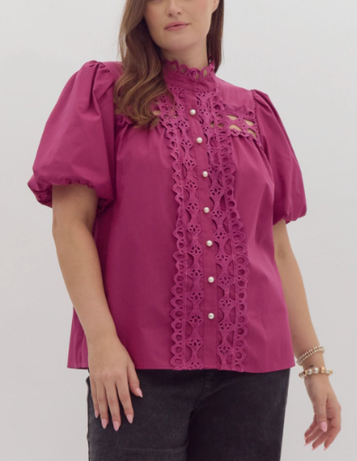 The Dahlia Top - Plus