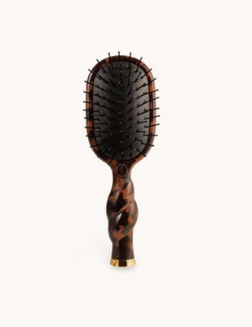 Mini Detangler Hair Brush for Medium Hair - Tortoise - Mini