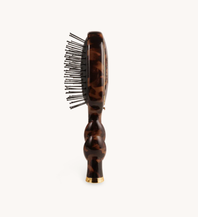 Mini Detangler Hair Brush for Medium Hair - Tortoise - Mini