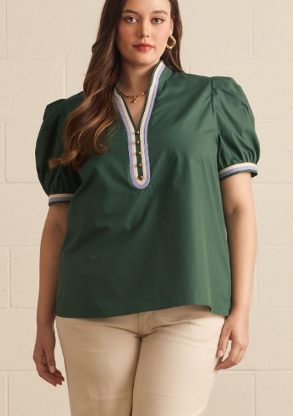 Willow & Sky Blouse - Plus