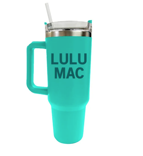 LULU MAC - Turquoise Crush Tumbler