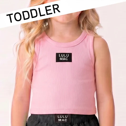 LULU MAC - TODDLER - Baby Pink Tank