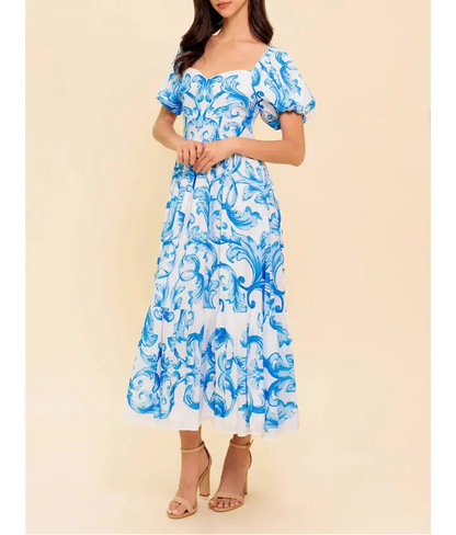 Porcelain Romance Midi