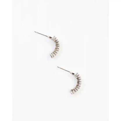 Caroline Hill - Jocelyn Hoop Earring - Silver