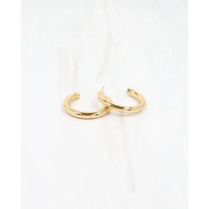 Caroline Hill - Dalles Hoop Earring - Gold