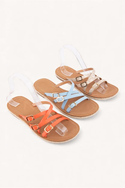 Bahama Breeze Sandals- Baby Blue