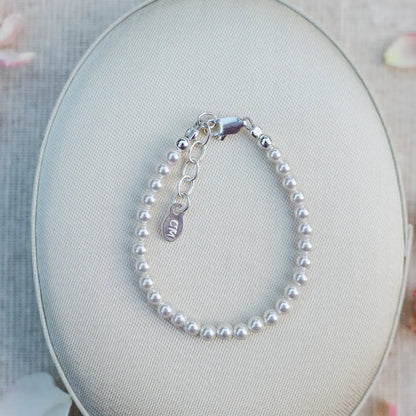 Baby's 1st Pearls Bracelet Keepsake Gift