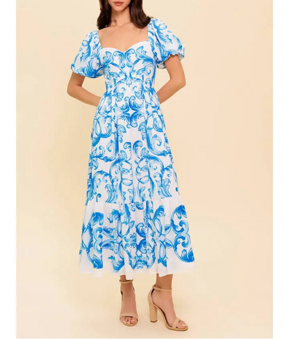 Porcelain Romance Midi
