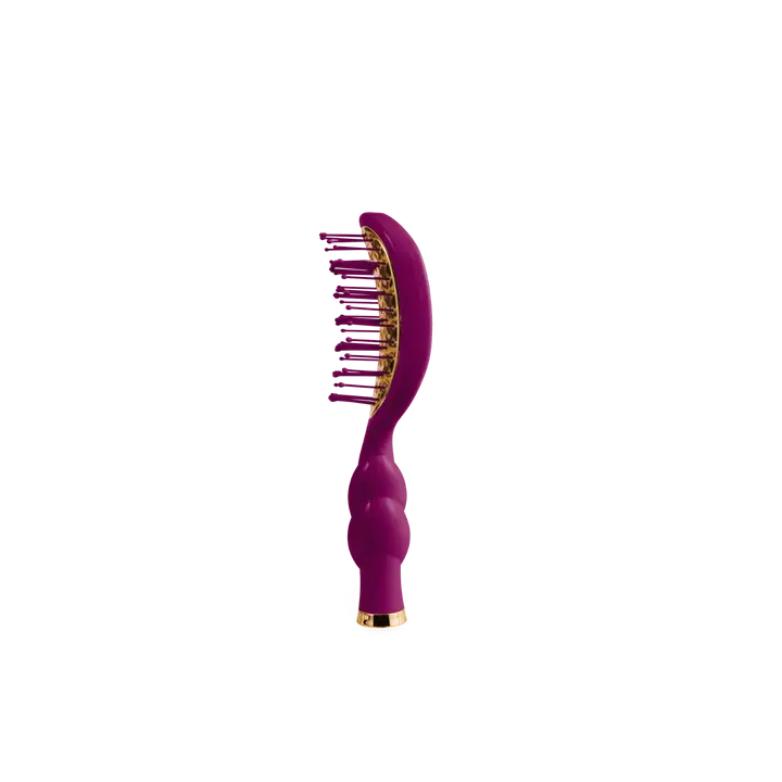 Mini Vented Hair Brush - Mulberry - TELETIES