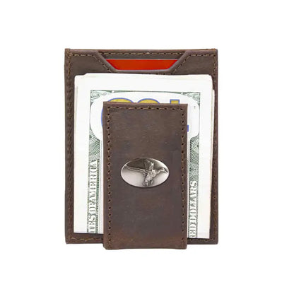 Mallard Magnetic Leather Slim Wallet