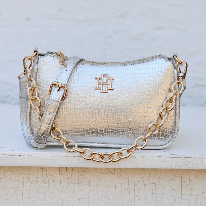 Joan Crossbody Silver - Caroline Hill