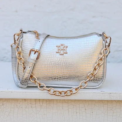 Joan Crossbody Silver - Caroline Hill