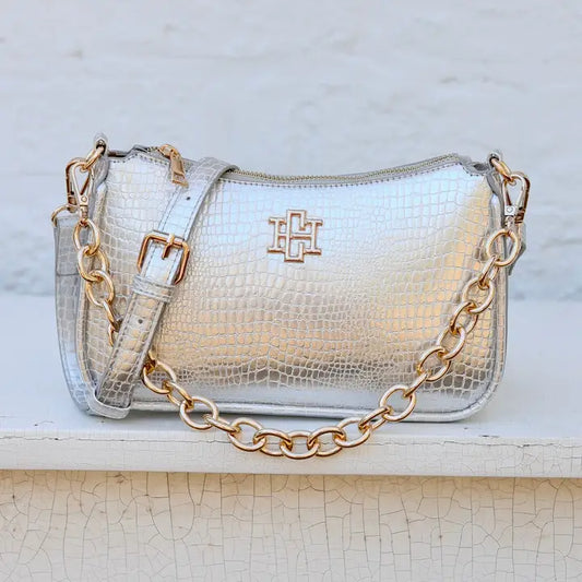 Joan Crossbody Silver - Caroline Hill
