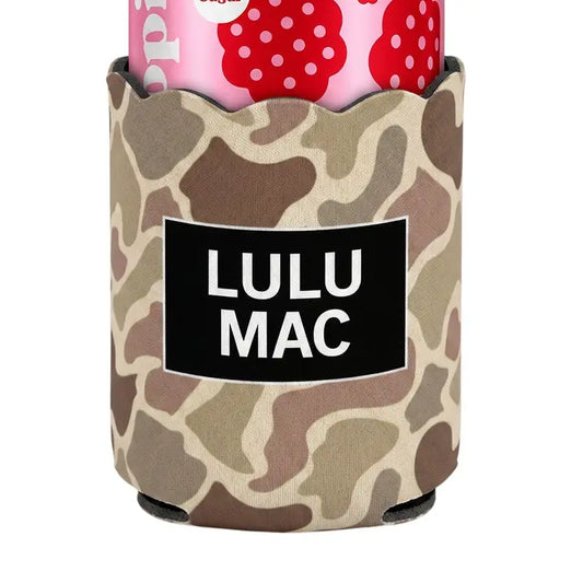 Lulu Mac - Camo Koozie