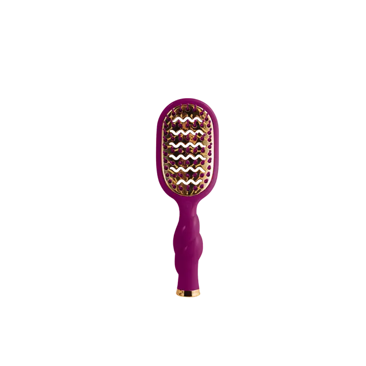 Mini Vented Hair Brush - Mulberry - TELETIES