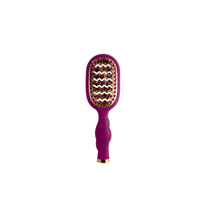 Mini Vented Hair Brush - Mulberry - TELETIES