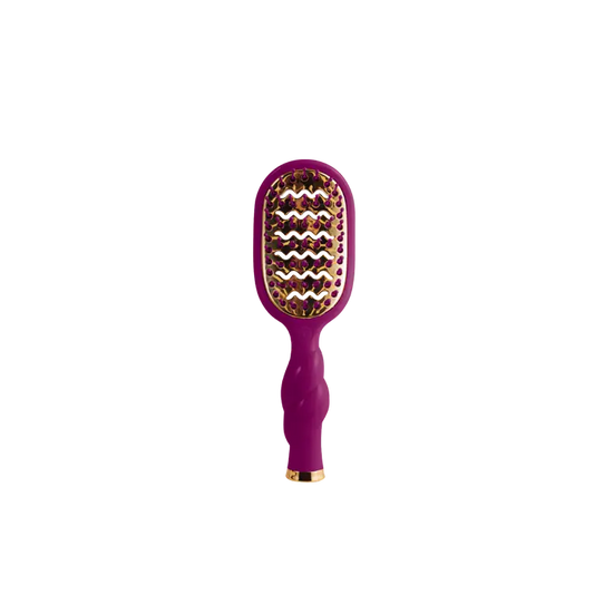 Mini Vented Hair Brush - Mulberry - TELETIES