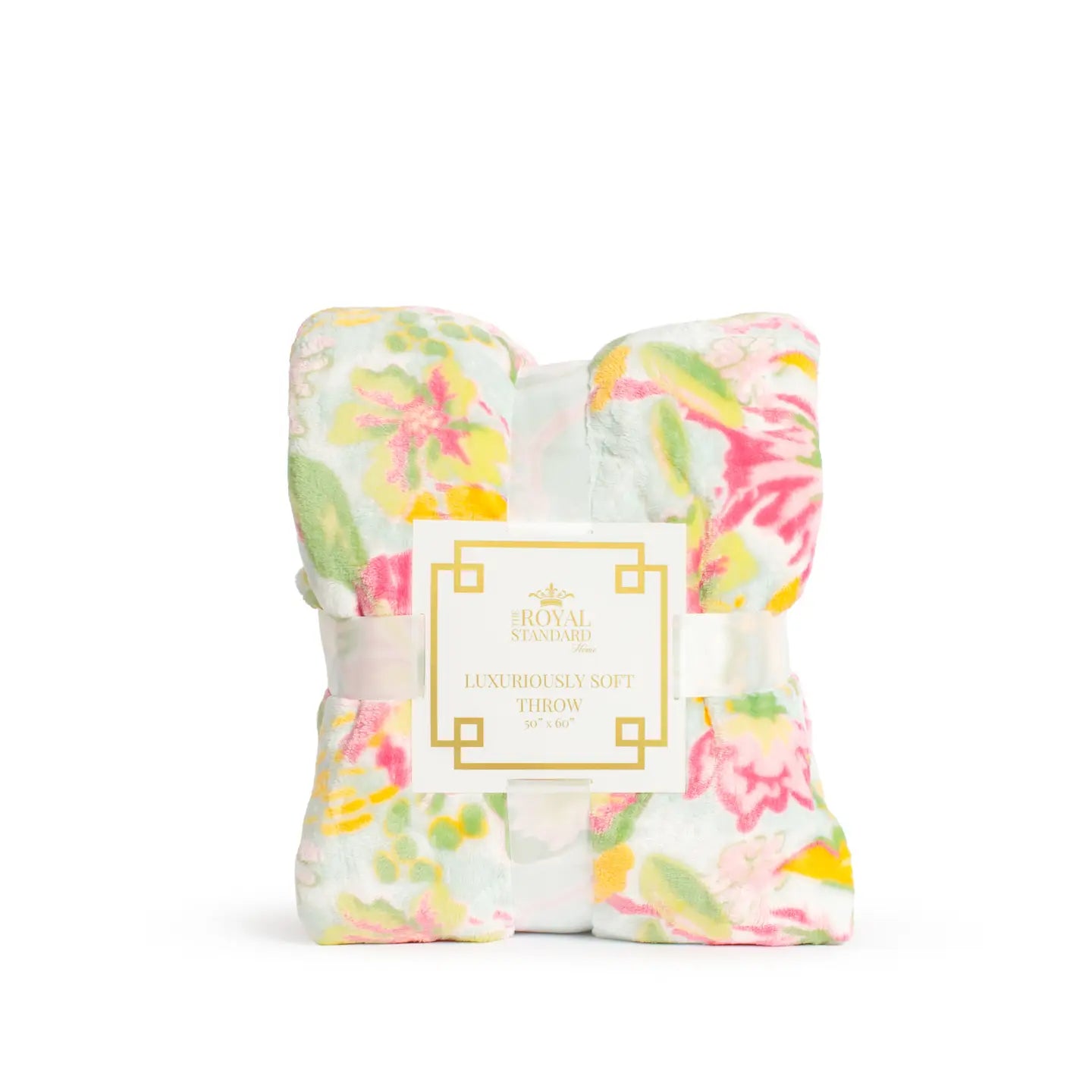 Vibrant Floral Daydream Throw