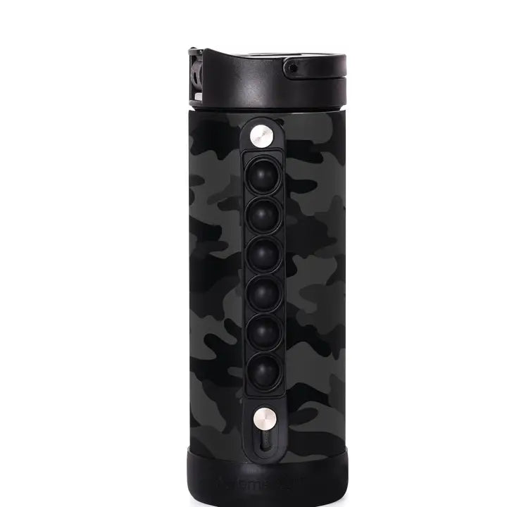 Midnight Camo Fidget Stainless Bottle