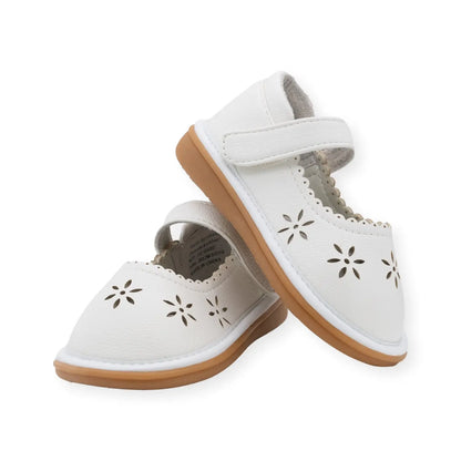 Ellie White Squeak Shoe
