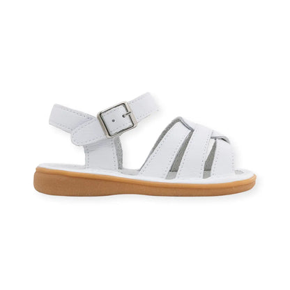 Emma White Squeak Sandal