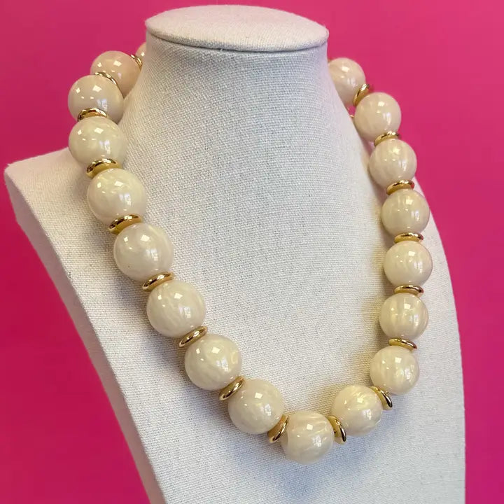 Crème de la Crème Necklace