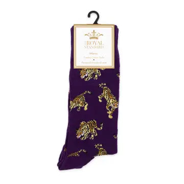 Men's Go Get Em Tiger Dress Socks
