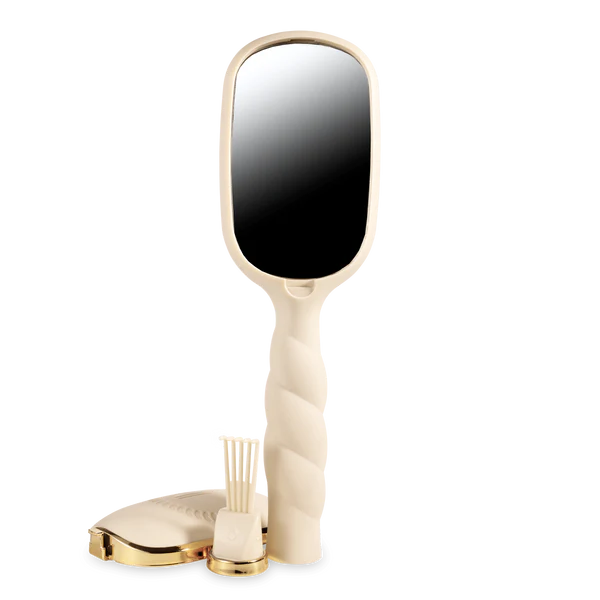 TELETIES - Detangler Hair Brush For Thick Hair - Ivory