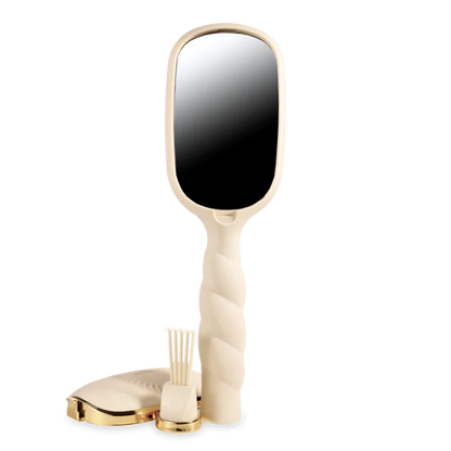 TELETIES - Detangler Hair Brush For Thick Hair - Ivory