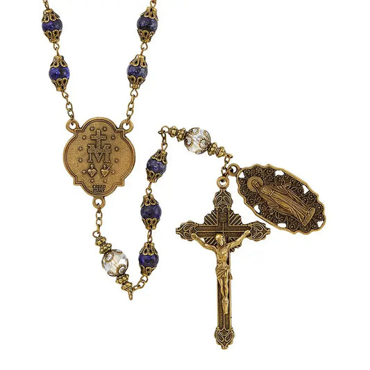 Vintage Rosary - Miraculous