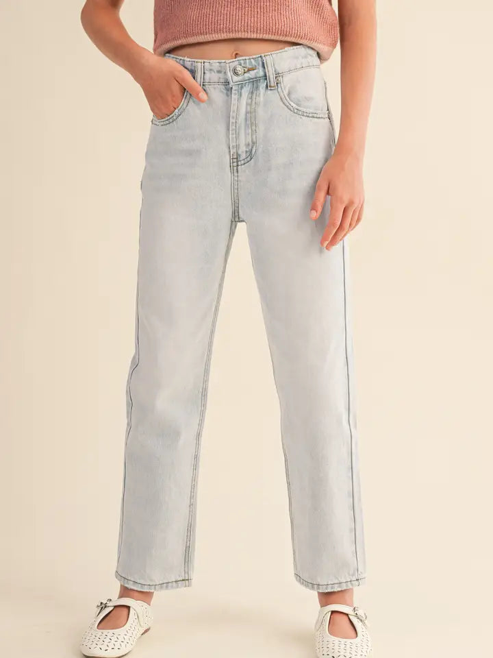 The Monroe Straight Leg Denim Jeans - Tween