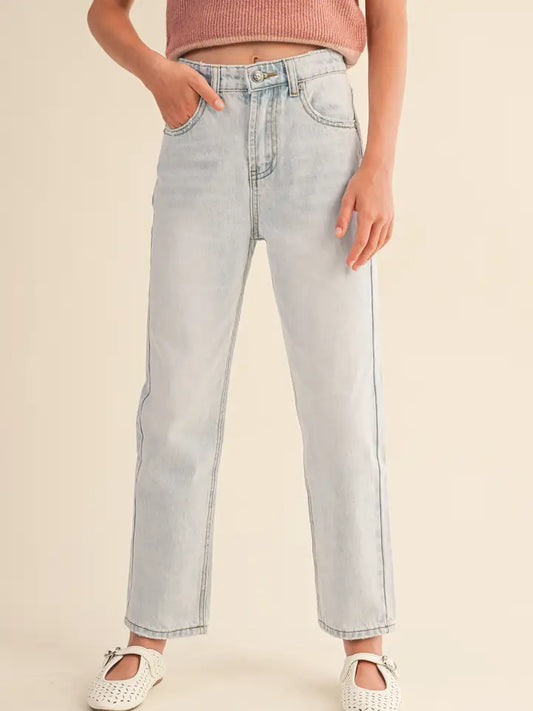 The Monroe Straight Leg Denim Jeans - Tween