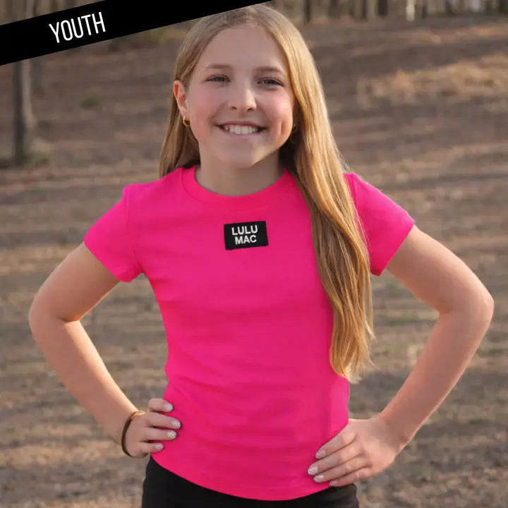 Lulu Mac - Youth - Baby Doll Top - Hot Pink