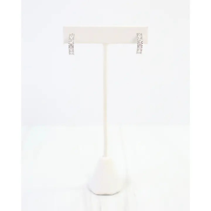 Caroline Hill - Jocelyn Hoop Earring - Silver