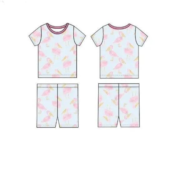 Pink Pelican Two Piece Pajama Short Set