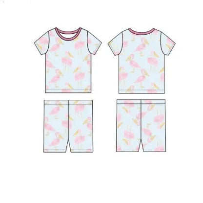 Pink Pelican Two Piece Pajama Short Set