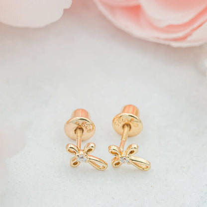 Petite Cross Earrings