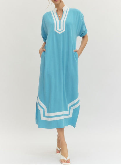Santorini Breeze Dress