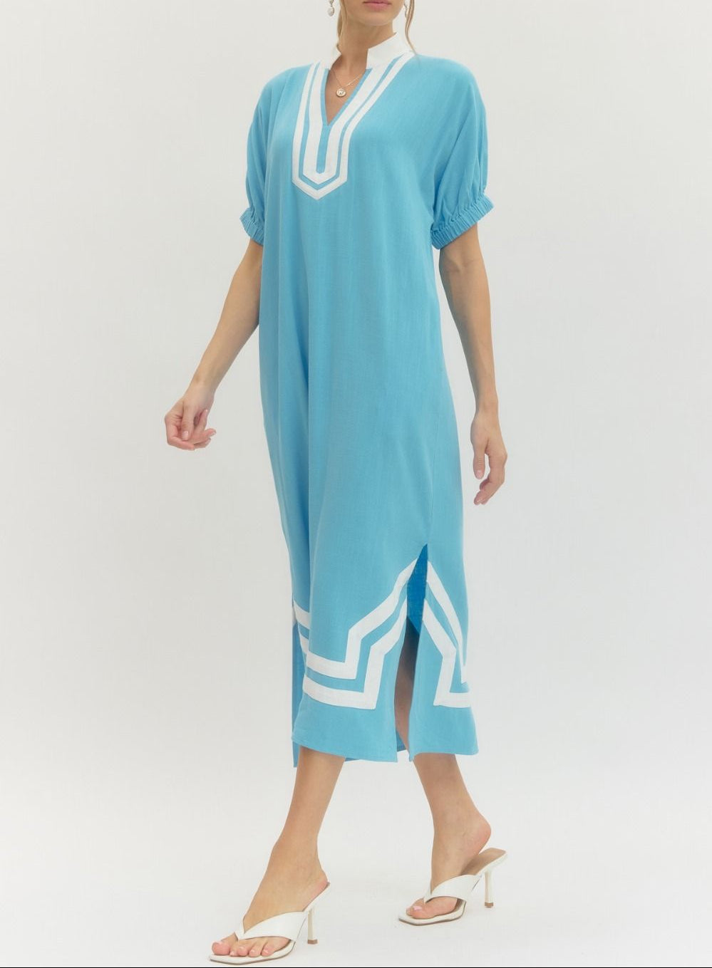 Santorini Breeze Dress