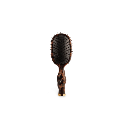 Mini Detangler Hair Brush for All Hair Types - Tortoise