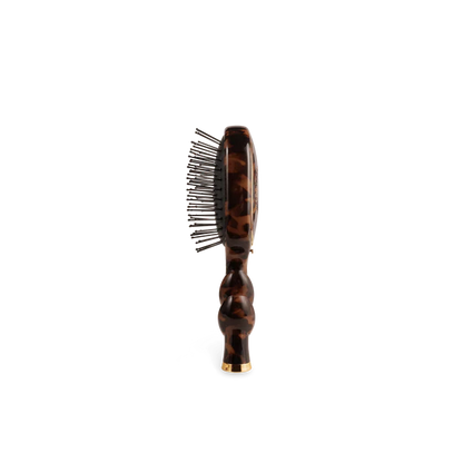 Mini Detangler Hair Brush for All Hair Types - Tortoise