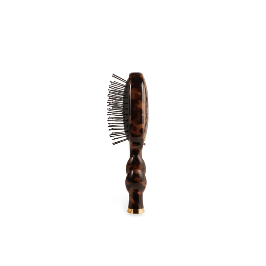 Mini Detangler Hair Brush for All Hair Types - Tortoise