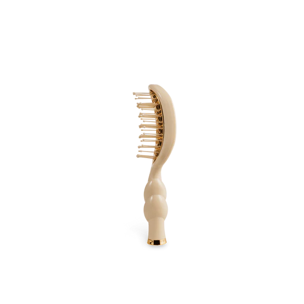 Mini Vented Hair Brush for All Hair Types - Tan