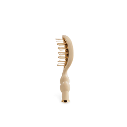 Mini Vented Hair Brush for All Hair Types - Tan
