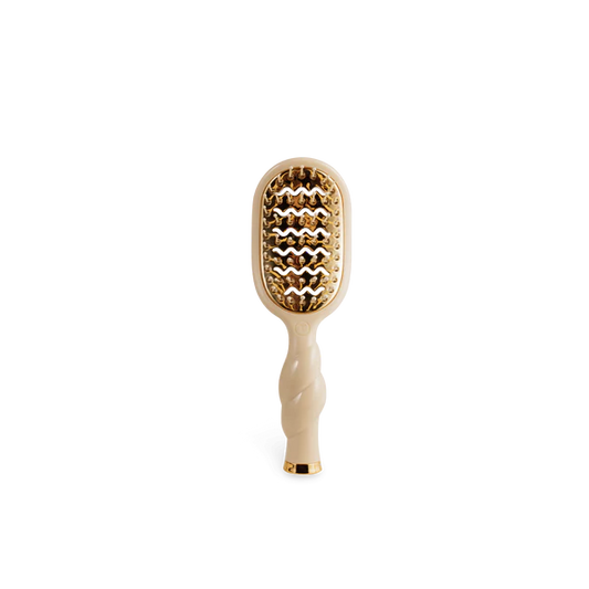 Mini Vented Hair Brush for All Hair Types - Tan